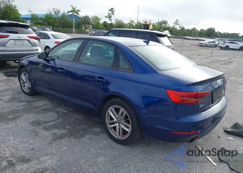 2017 Audi A4 2.0T Ultra Premium from USA, damaged, VIN WAUGMAF42HN063583